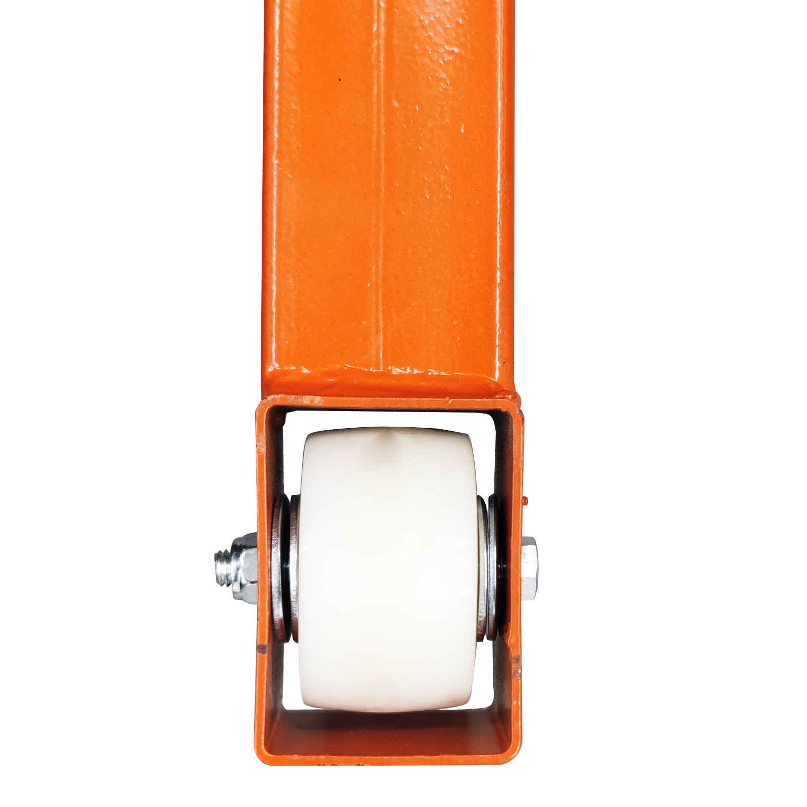 400Lb/200Kg Hand Forklift Truck Manual Push/Pull Winch Stacker Cargo Trolley