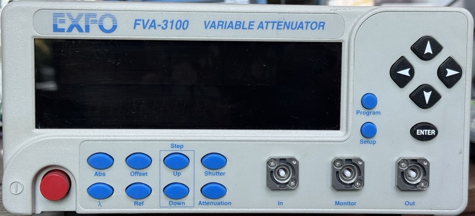 Exfo FVA-3100 9/125um 2005 w/monitor FC or SC Connectors. 5dB IL