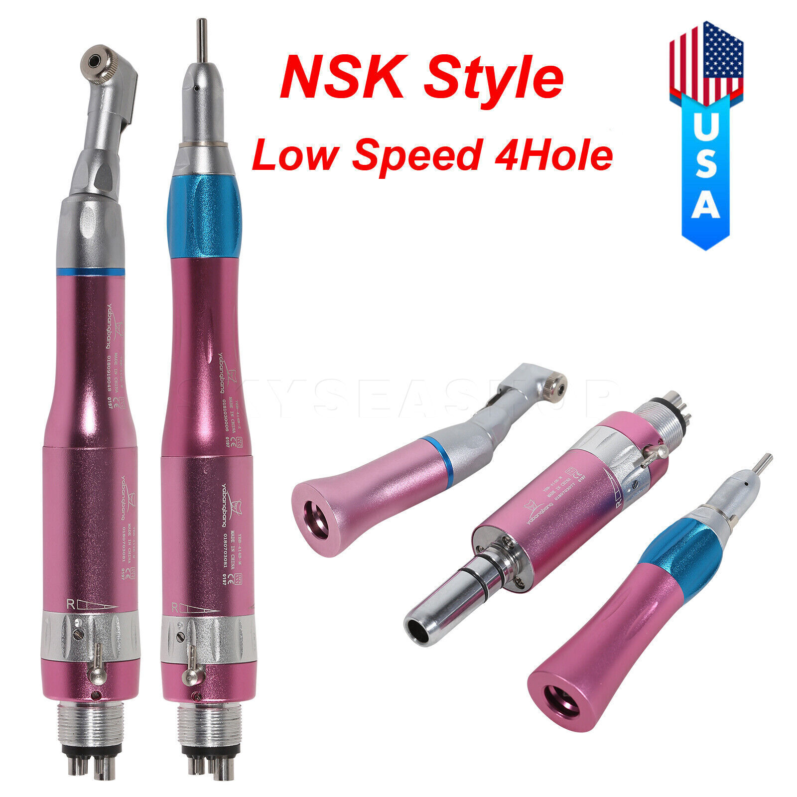 Air Turbine Kit PANA-MAX High Speed Handpiece / EX-203C Low Speed Set 4H Dental