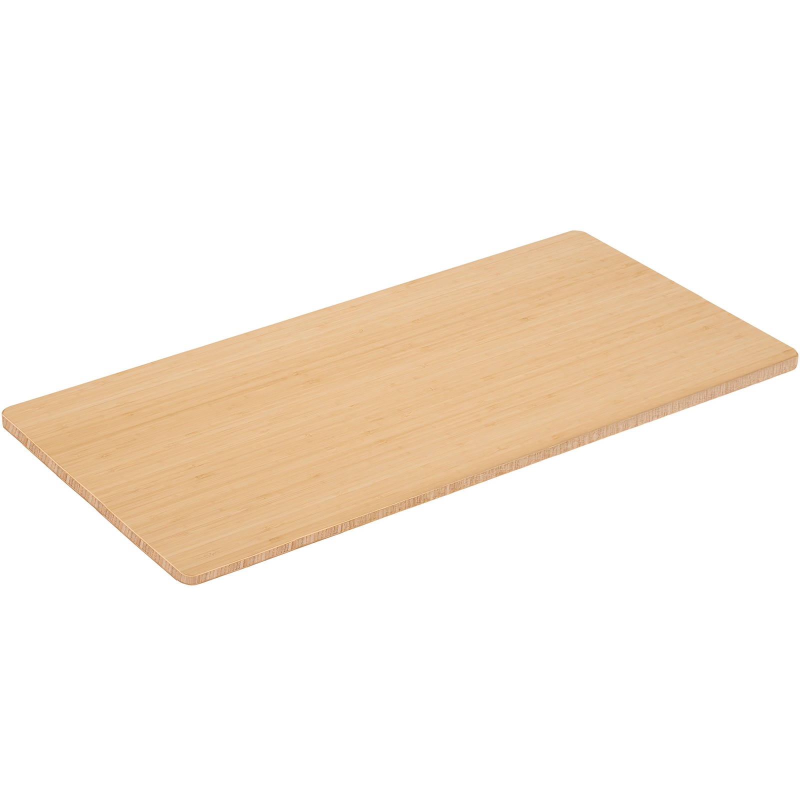 USED VIVO Bamboo 60 x 24 inch Universal Table Top for Sit to Stand Desk Frames