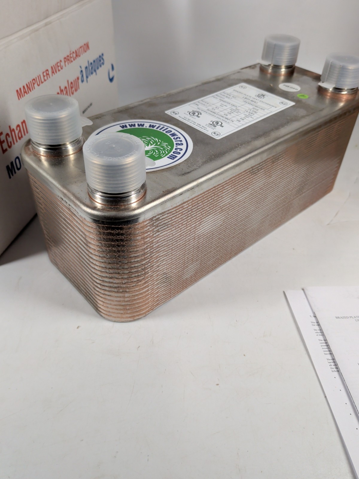 AIC Alliance LB31-40XJ Brazed Plate Heat Exchanger