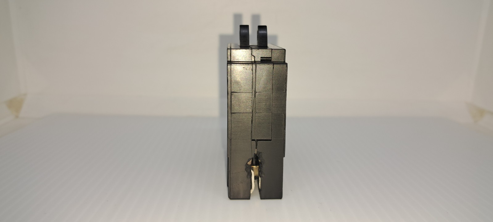 Square D HOMT1515 Homeline 2-15 Amp Single Pole Tandem Circuit Breaker FLAW