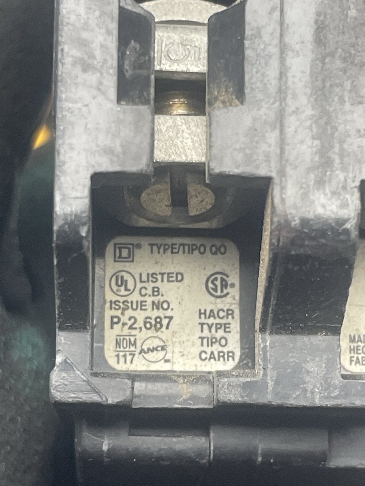 LOT (17) SQUARE D QO230 QO240 QO250 QO260 CIRCUIT BREAKER LOT 2 POLE PLUG-IN