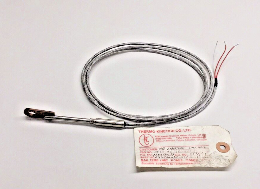 Thermo-Kinetics R91-D100A3-006.0-11 Temperature Cable 3-wire Copper Head 260 deg