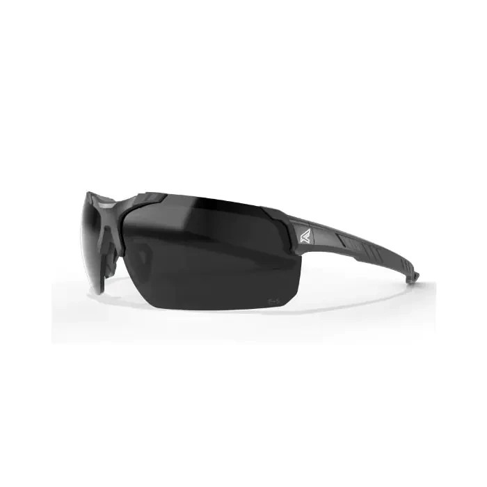 Edge Eyewear Tacana-Black Frame / Gray TPR / Vapor Shield Smoke Lenses TC126VS