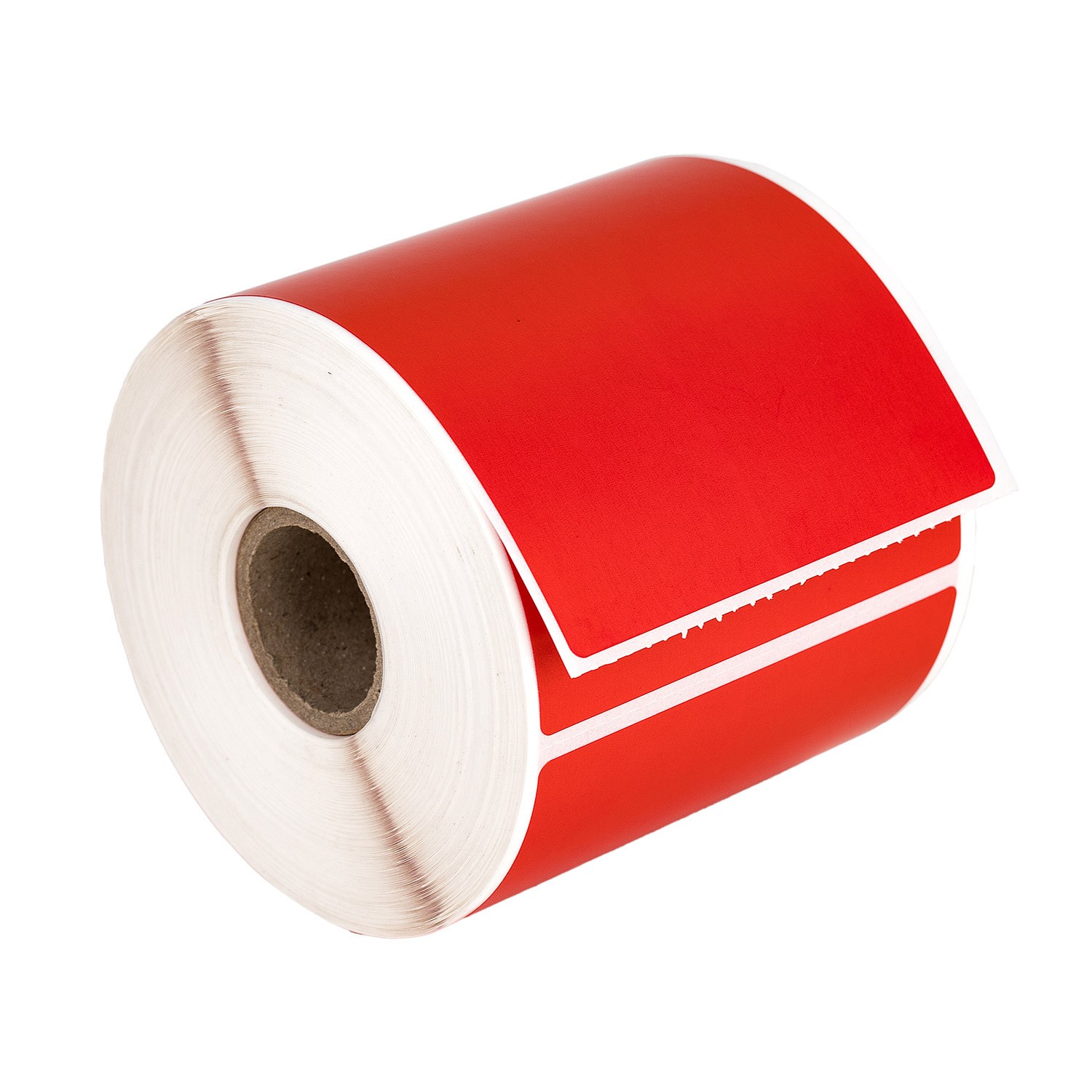 HOUSELABELS 3″x5″ Direct Thermal RED Labels, 1″ Core – 6 Rolls