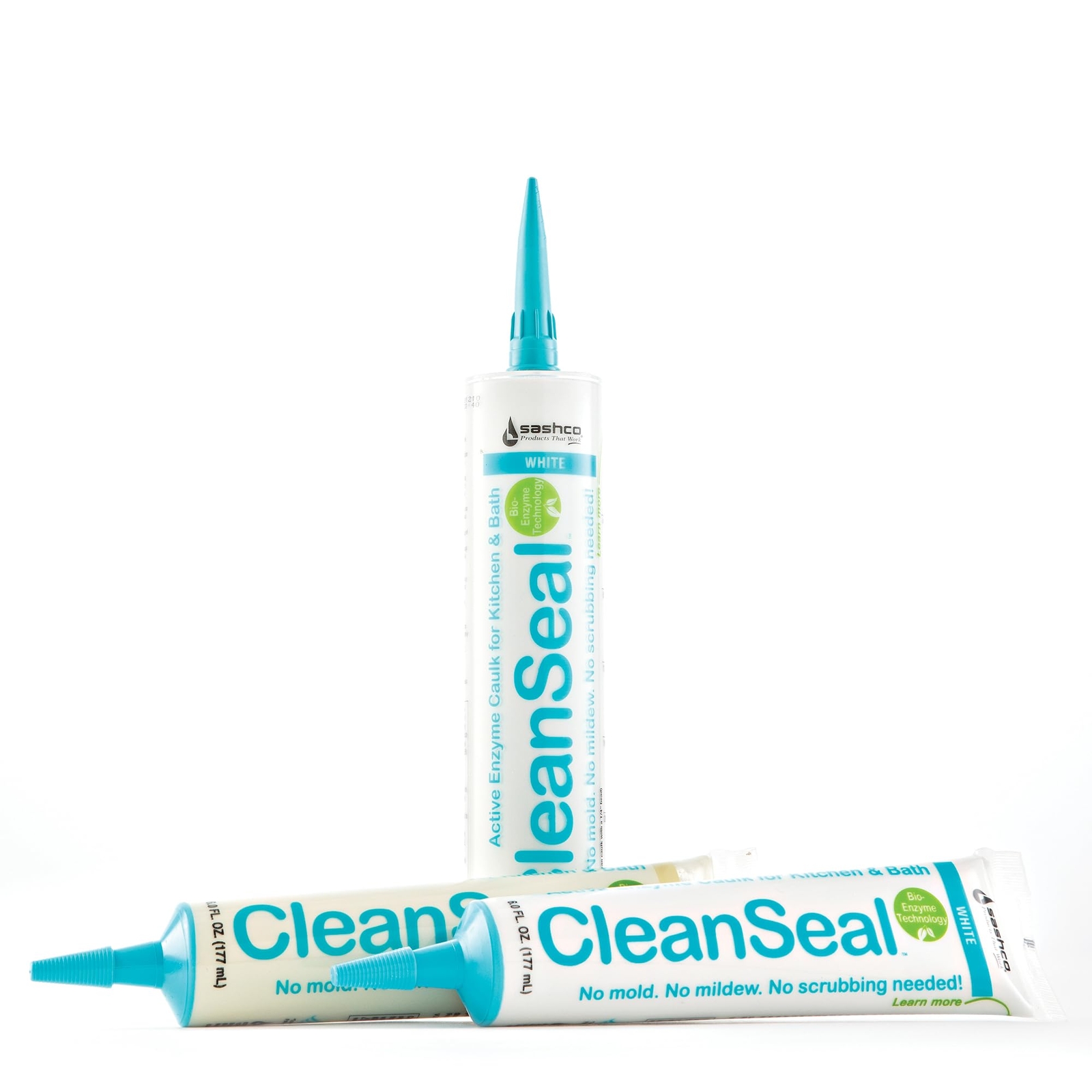 CleanSeal 10.5 oz Waterproof Caulk for Kitchen Bathroom Anti-Mold Super Elastic