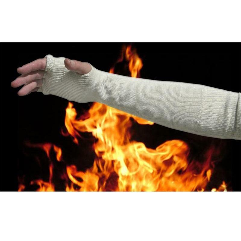 18″ Hot Not Nomex III Heat Resistant Sleeve with Finger and Thumb Holes (1 Each)