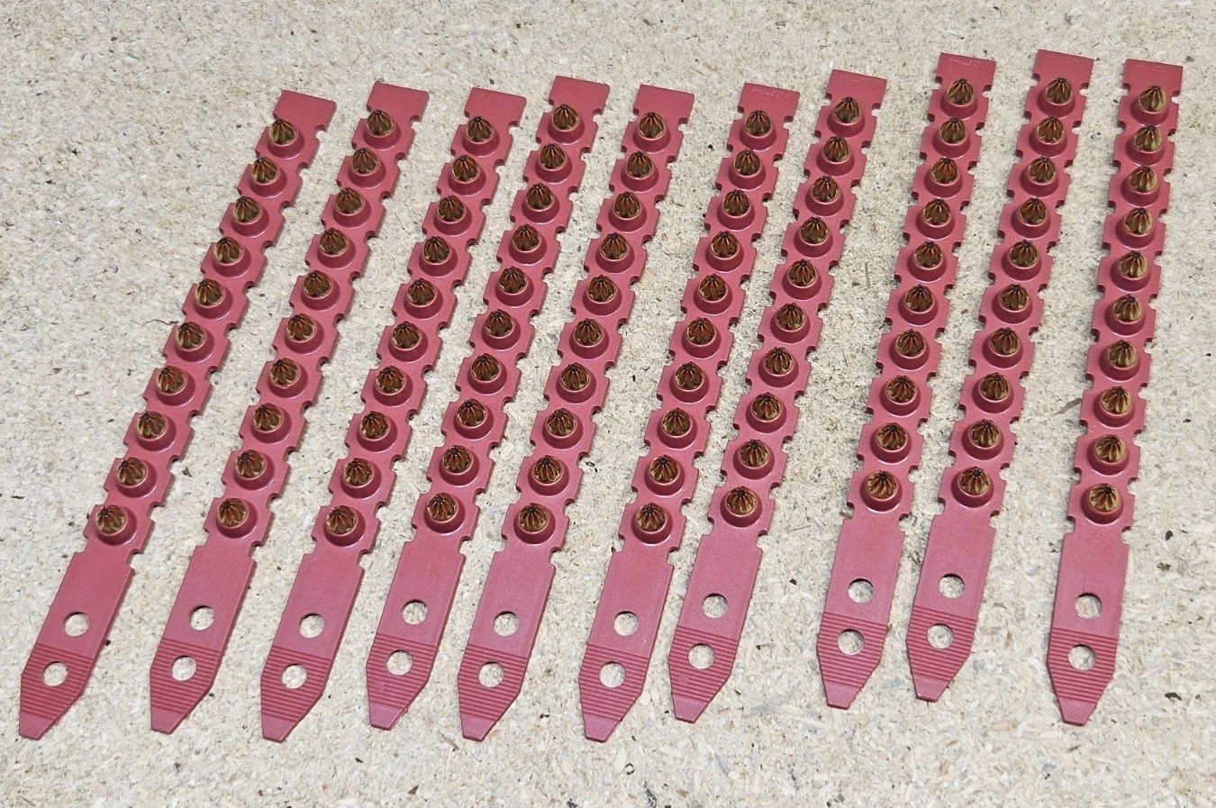 HILTI 6.8/11 M10 powder cartridges .27 cal – red – 50353 – 10 strips – 100 shots