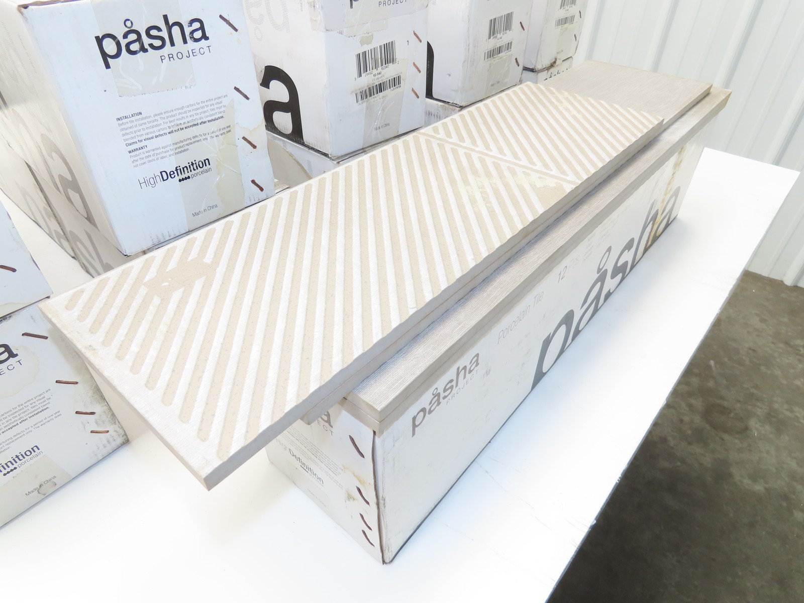 Pasha 6×24″ Belgian Linen Mica HD Rectified Porcelain Tile 9mm 135Sq Ft 11 Boxes