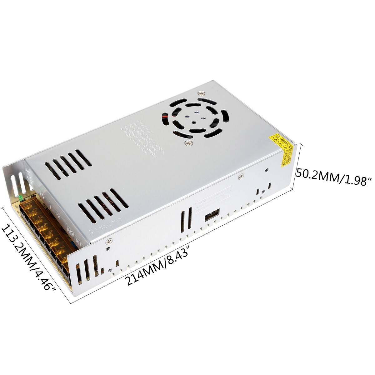 24V 14.6A 350W Power Supply Universal Regulated Switching Adapter AC to DC 24V