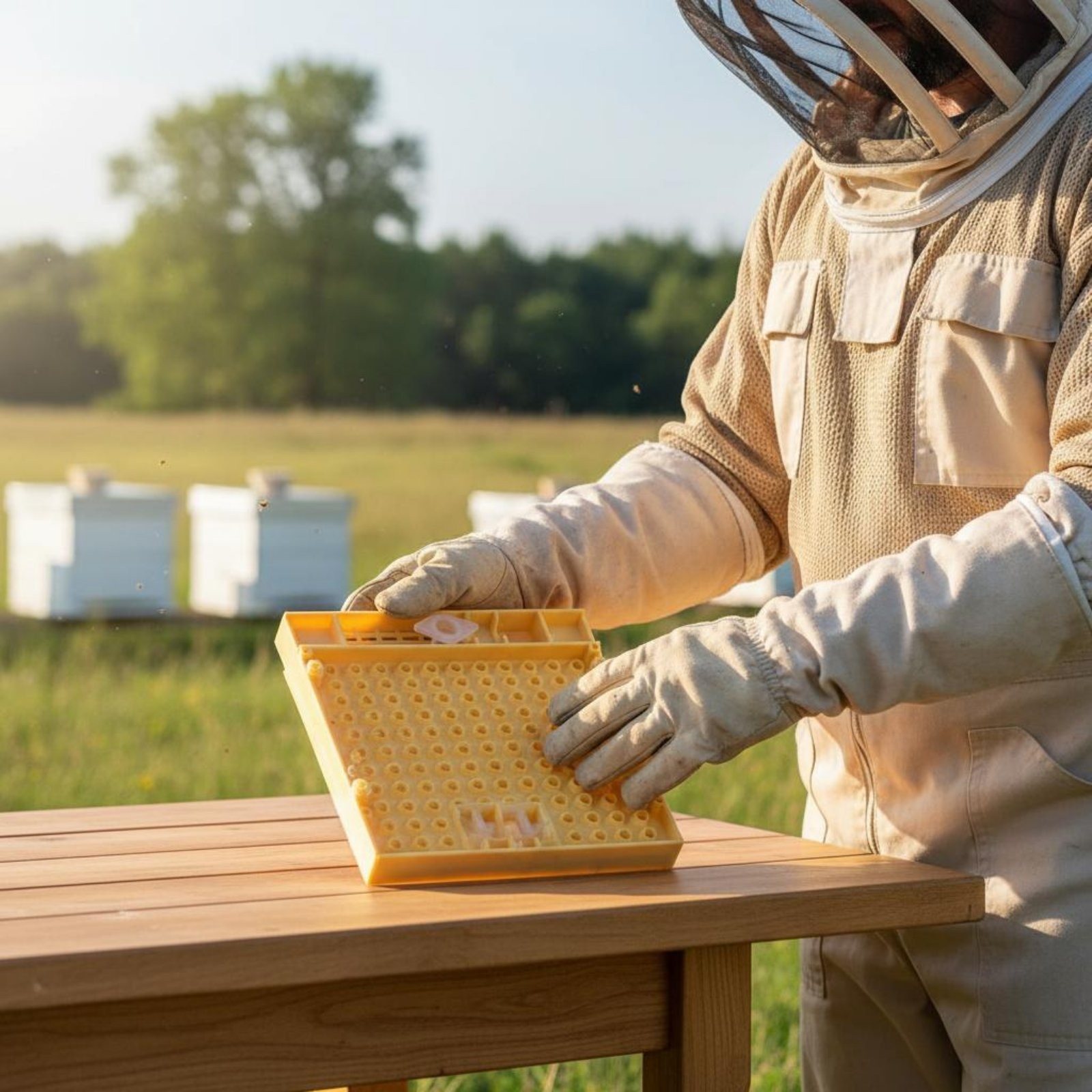 Queen Rearing Cavity Kit Lightweight Beekeeping Tool Long-Lasting for Apiary