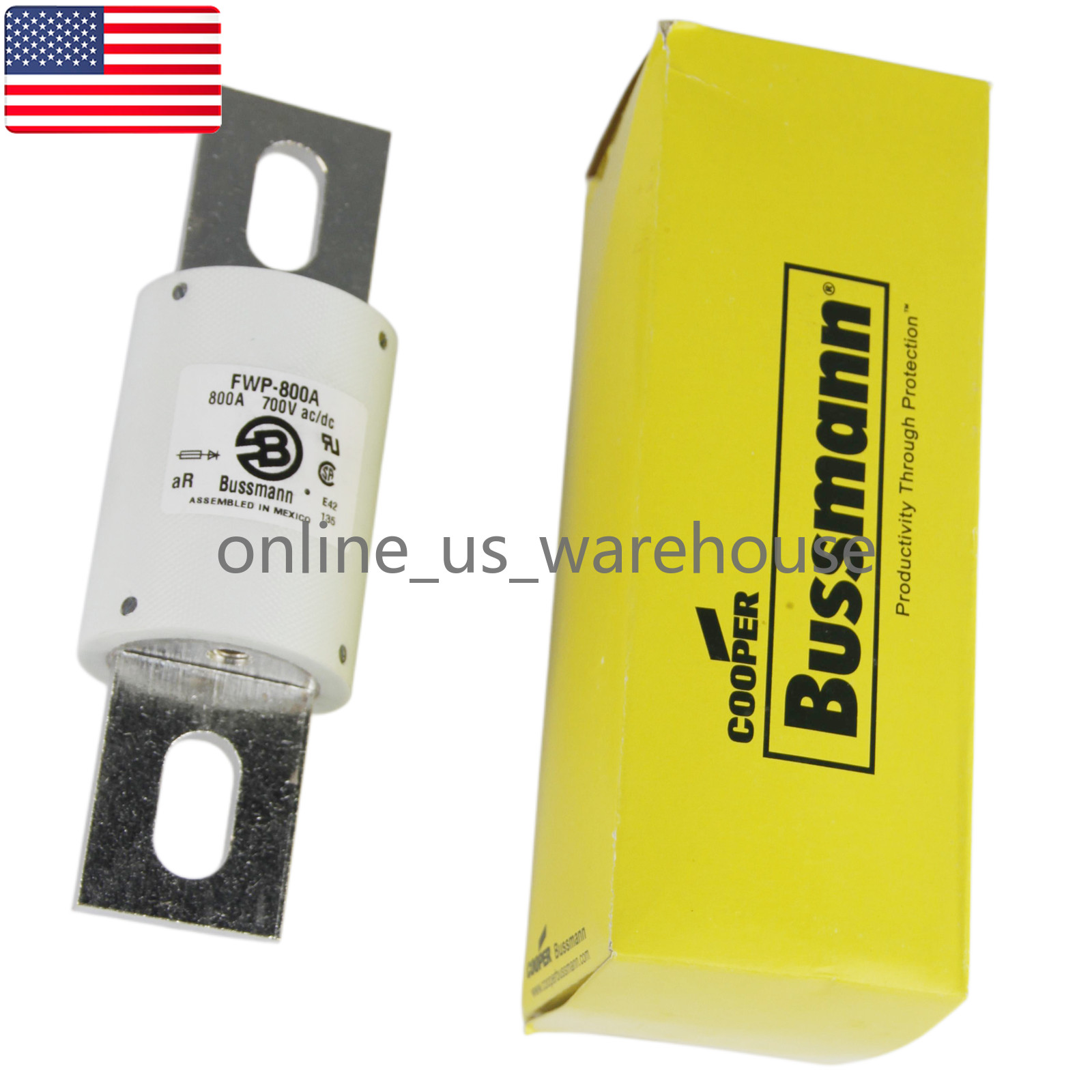 New FOR Bussmann FWP-800A FWP800A Fuse – US Stock