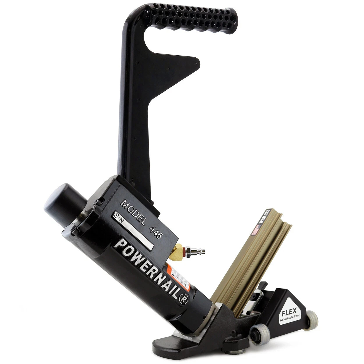 Powernail 445PRXLSW Pneumatic 16 Gauge L-Cleat Adjustable Flooring (REFURBISHED)