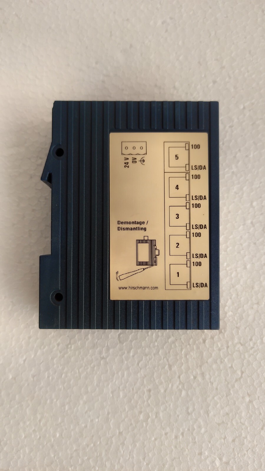 Hirschmann spider 5tx / SPIDER 5TX Ethernet Switch, 5 Port