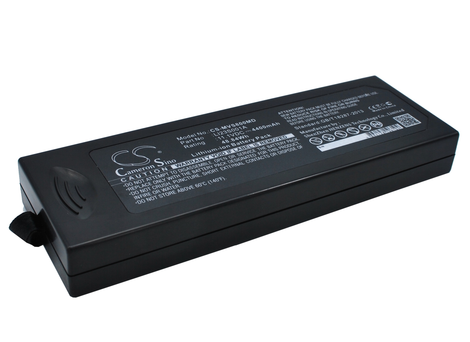 4400mAh Battery for Mindray PM7000,PM8000,VS800,VS-800,WATO EX20 P/N:LI23S001A