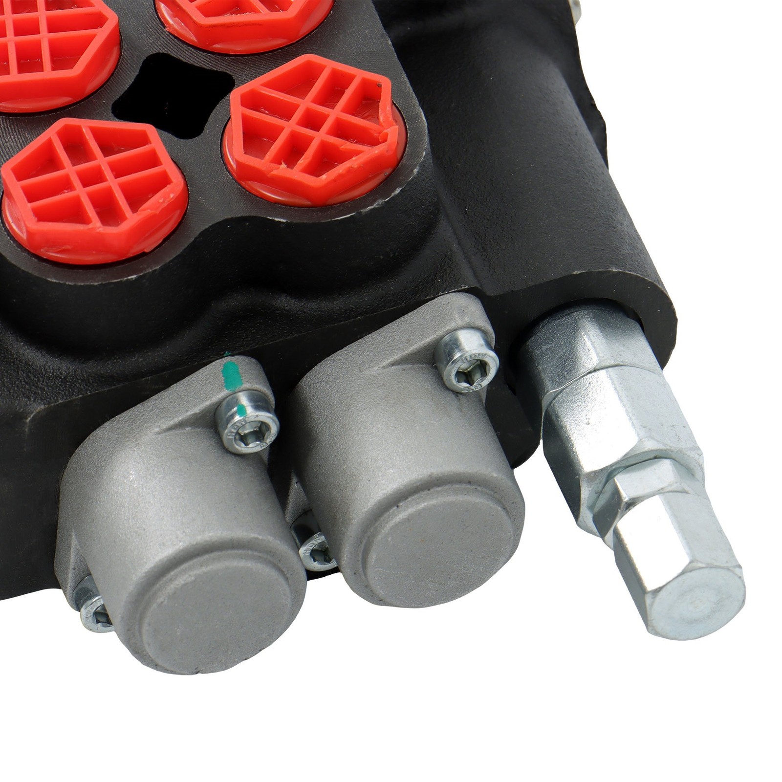 2Spool Remote Control Valve 80LPM Hydraulic Kit w/Joystick 4.9ft Cables