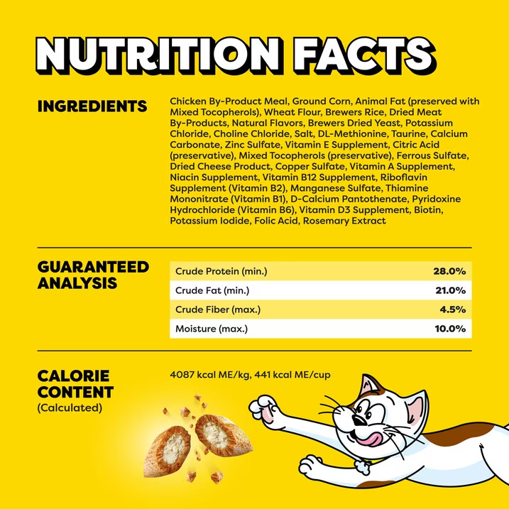 3 Tub TEMPTATIONS Classic Crunchy and Soft Cat Treats Tasty Chicken Flavor 30 oz