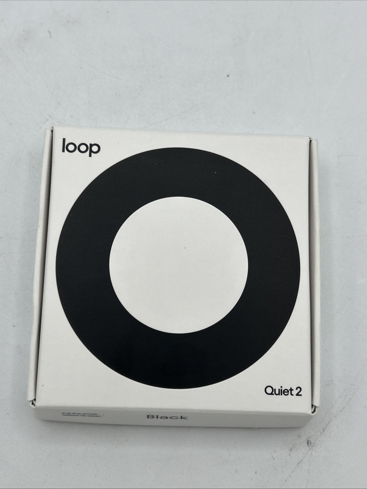 Loop Quiet 2 Noise Reduction Earplugs 14/21 Black New Open Box