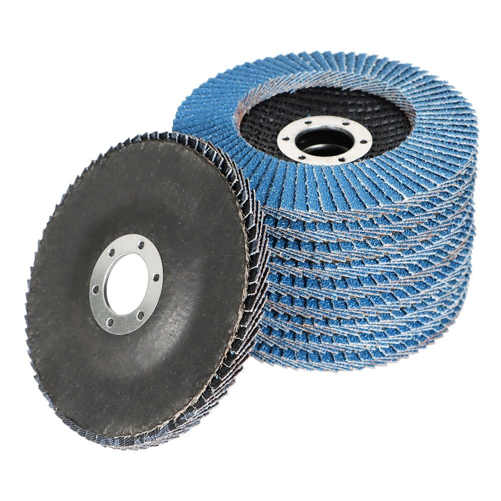 200Pack 4-1/2″×7/8» 40 Grit T29 Premium Zirconia Flap Disc Sanding Grinding