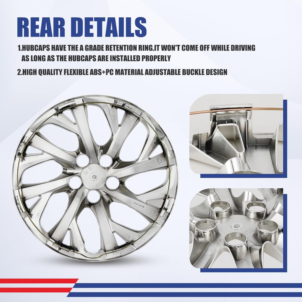 16″ Chrome Wheel Covers Set 4 Toyota Corolla 2009-2026 Matrix 09-14 Steel Wheels