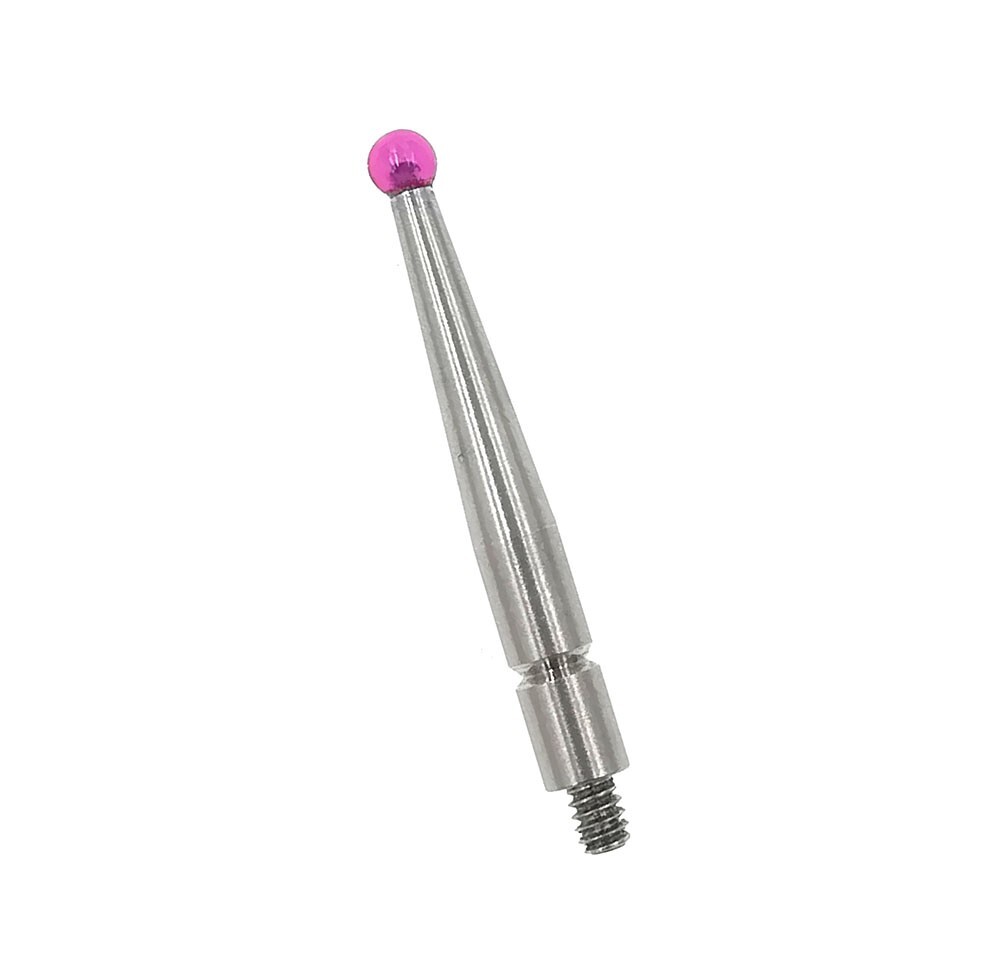 2 Mitutoyo 21CZA201 Contact Points For Dial Test Indicator 2 mm Ruby Ball Point