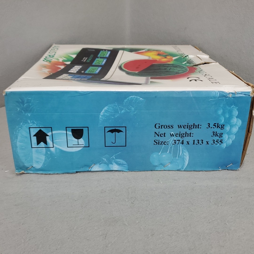 88lb 40kg Electronic Digital Price Computing Market Commercial Scale