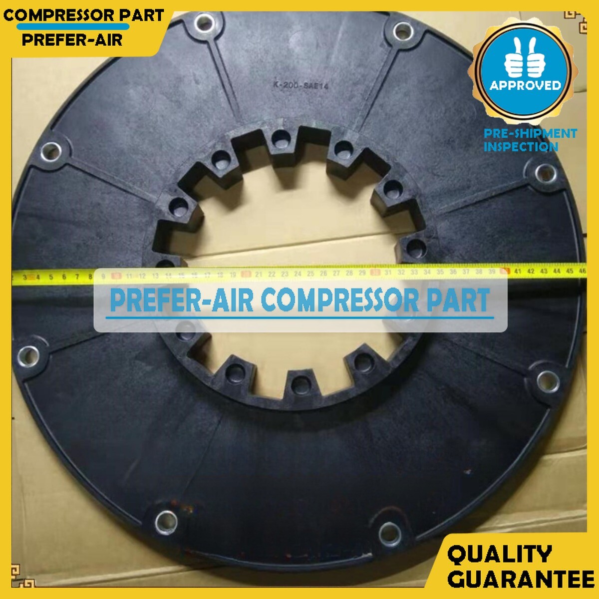 Coupling Replace Fit For CENTAFLEX CF-K-100-SAE6½ K-100 SAE6 1/2 CF-K-100-SAE6.5