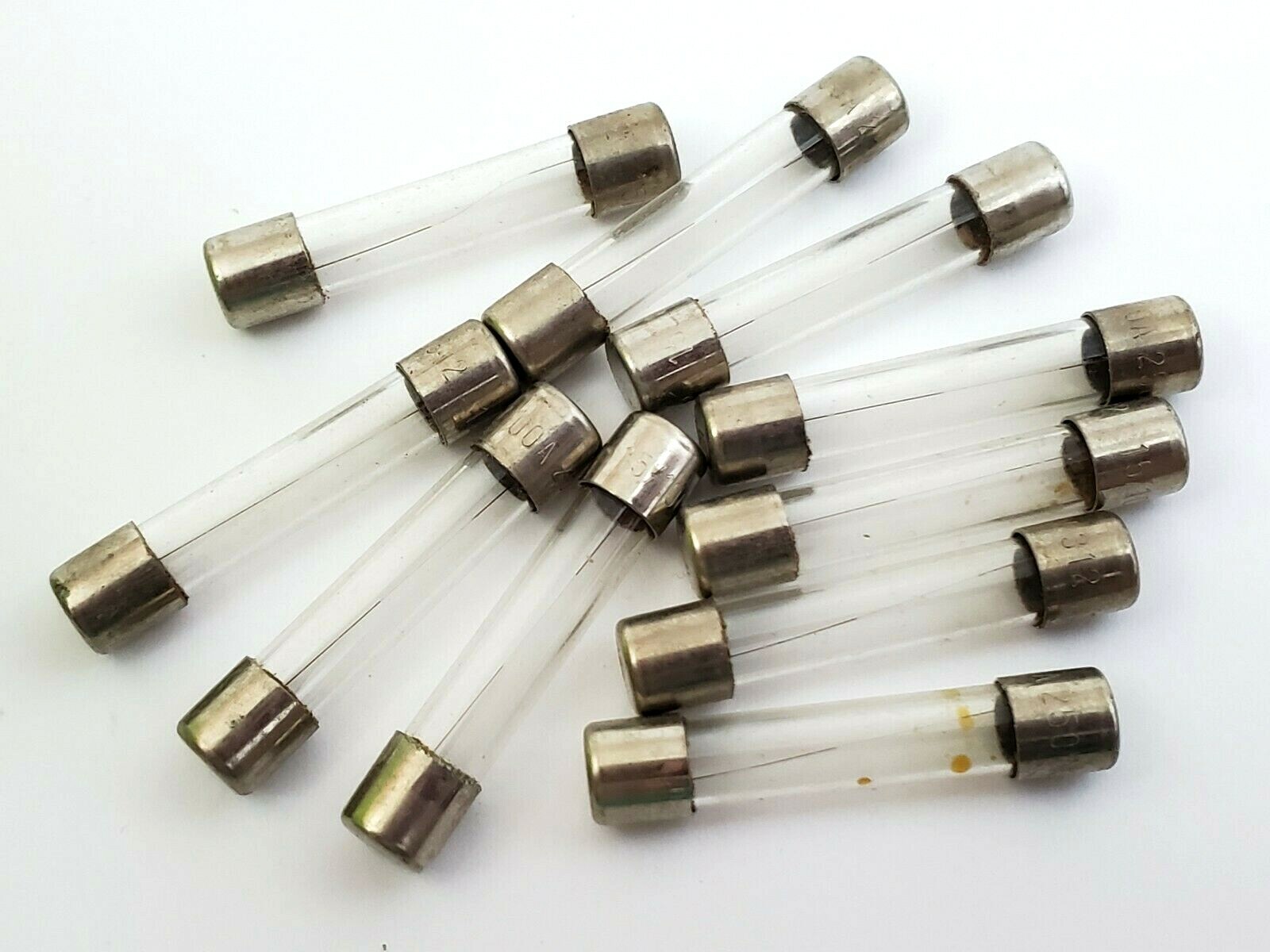 Lot of 10 Littelfuse 3AG 15/100A Glass Fuses 15/100th Amp 250 Volt 1/4″ x 1-1/4
