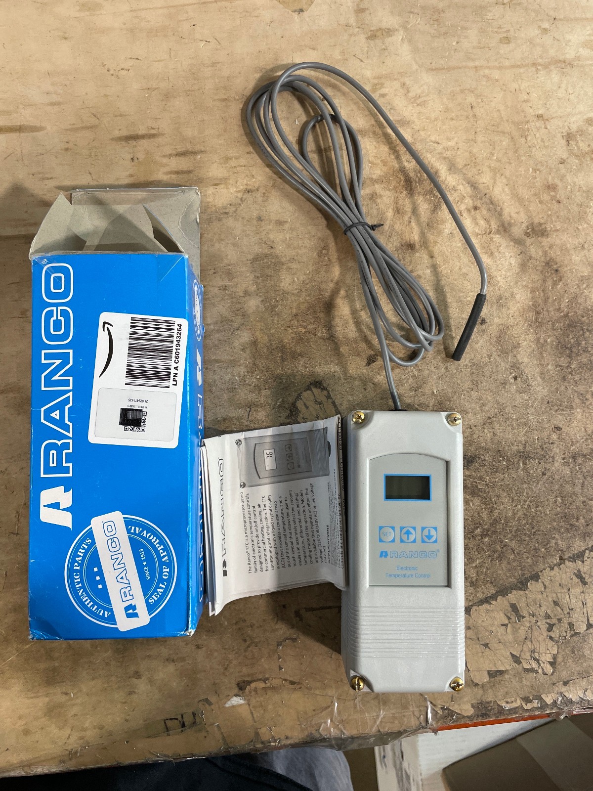 RANCO ETC-111000-000 Electric Temperature Control