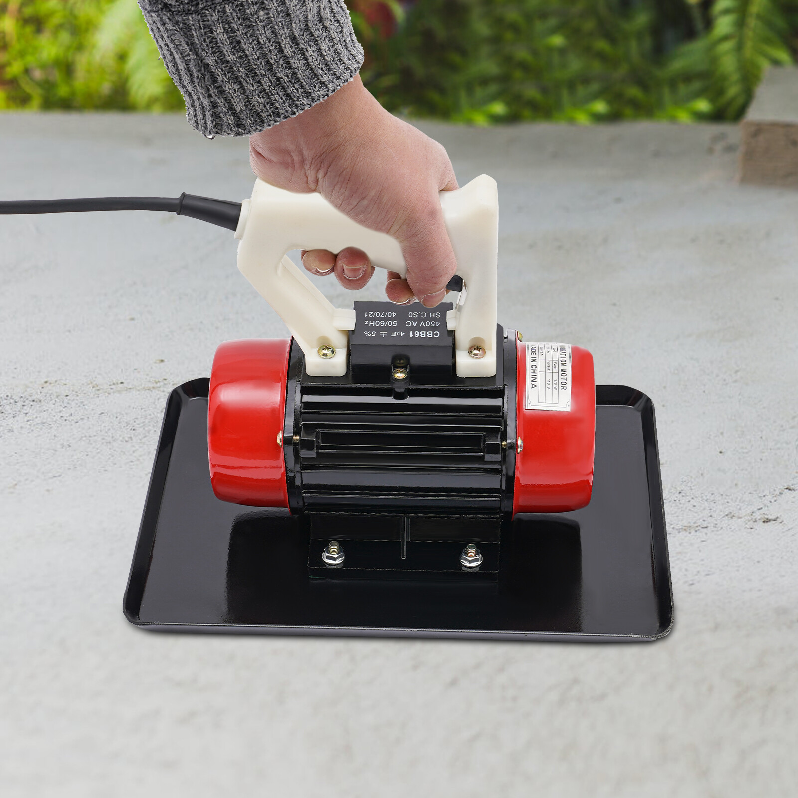 110V 370W Concrete Power Trowel 3500RPM 220LBS Force Cement Finisher US