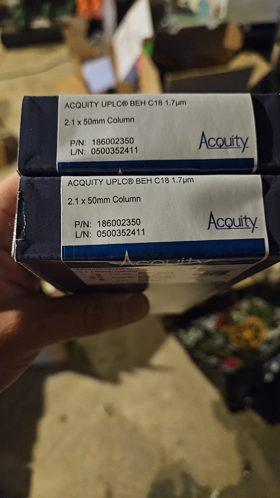 Waters Acquity UPLC BEH C18 1.7um 2.1x50mm 186002350