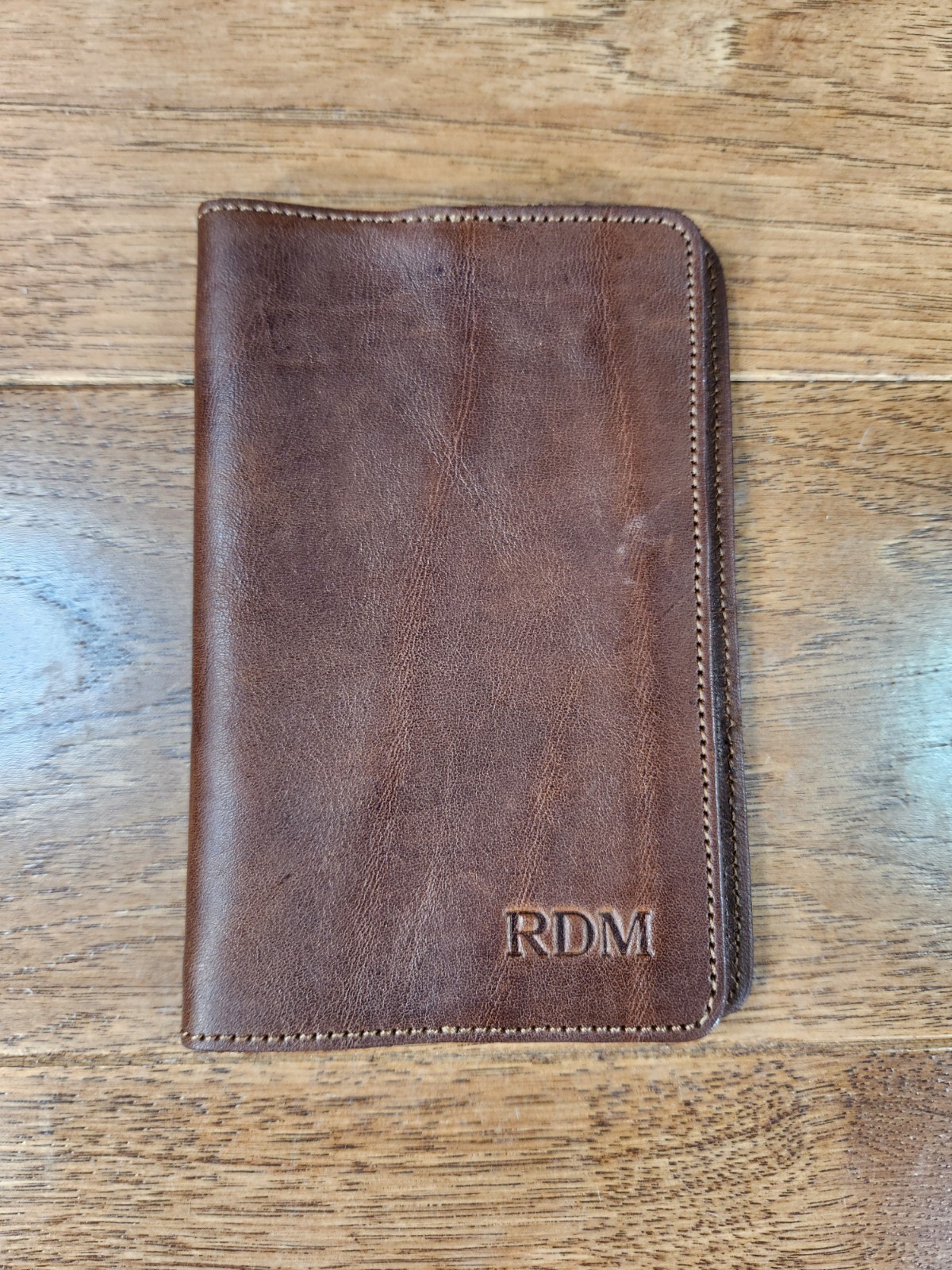 Colonel Littleton No. 27 Brown Leather Pocket Journal Made In USA