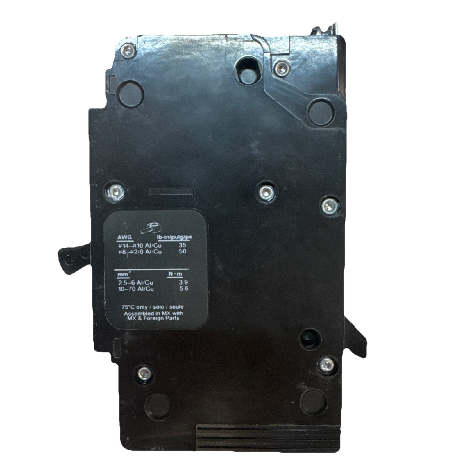 Square D EDB24100 Circuit Breaker, 100A, 2 Pole, 480Y/277V, 25kA max *NWOB*