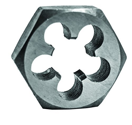 Century Drill 98215 High Carbon Steel Fractional Hexagon Die, 3/4-10 NC