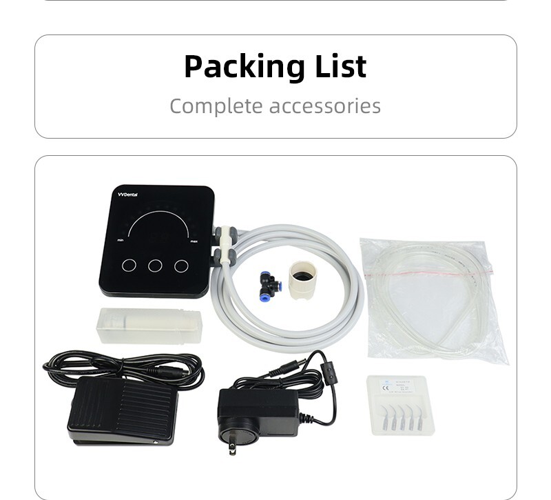 Dental Ultrasonic Piezo Scaler Fit for Woodpecker EMS Cavitron 5 Tips Handpiece