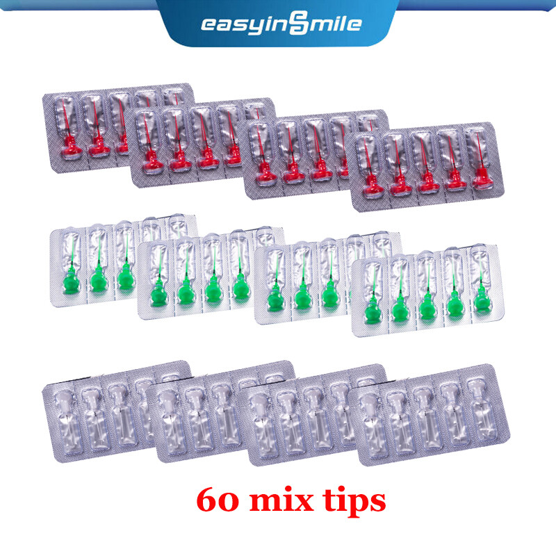60pcs Dental Endo Activator Tips for Easyinsmile Endo Activator Flexible