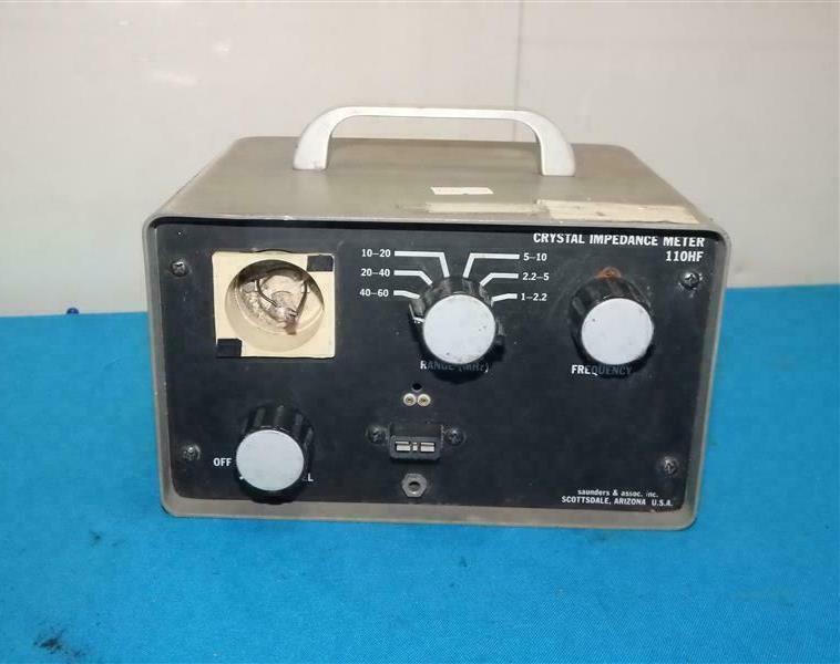 Saunders & Associates 110HF Crystal Impedance Meter Expedited Shipping