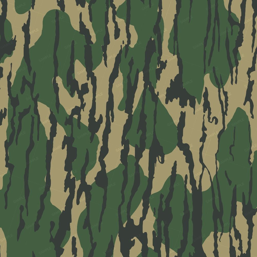 Woodland Bottomland Camouflage – 16″ x 48″ Hydrographic Film Hydro Dipping