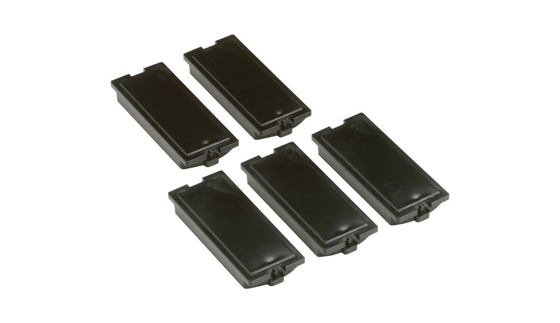 Filler Plate, 3 in L, 1 in W, Plastic, For: 1 in Circuit Breakers, 400 A and 600