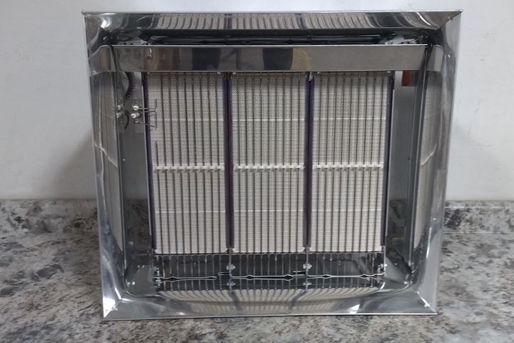 Dayton 3E134E 120VAC 90,000 BtuH 576 Sq Ft Gas Infrared Flat Panel Heater