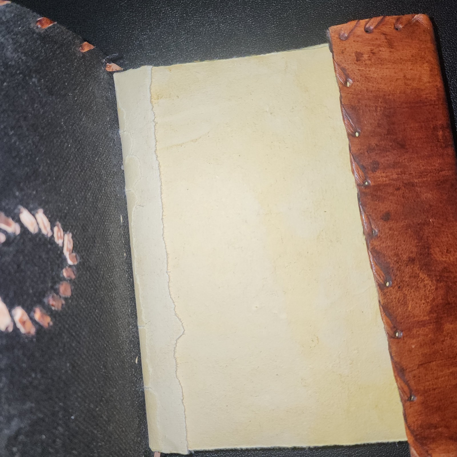 Hocus Pocus Antique Leather Diary Journal Sketchbook Notebook Blank book 7*5