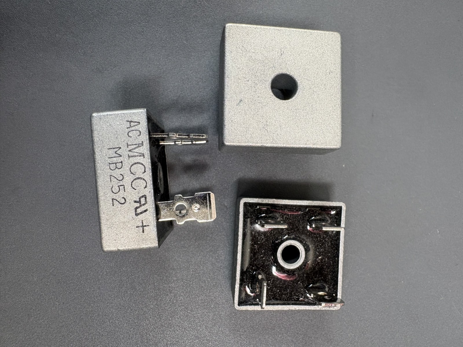 x10 MB252 Bridge Rectifier 25A 200V AC to DC Diode Bridge Through Hole LOT