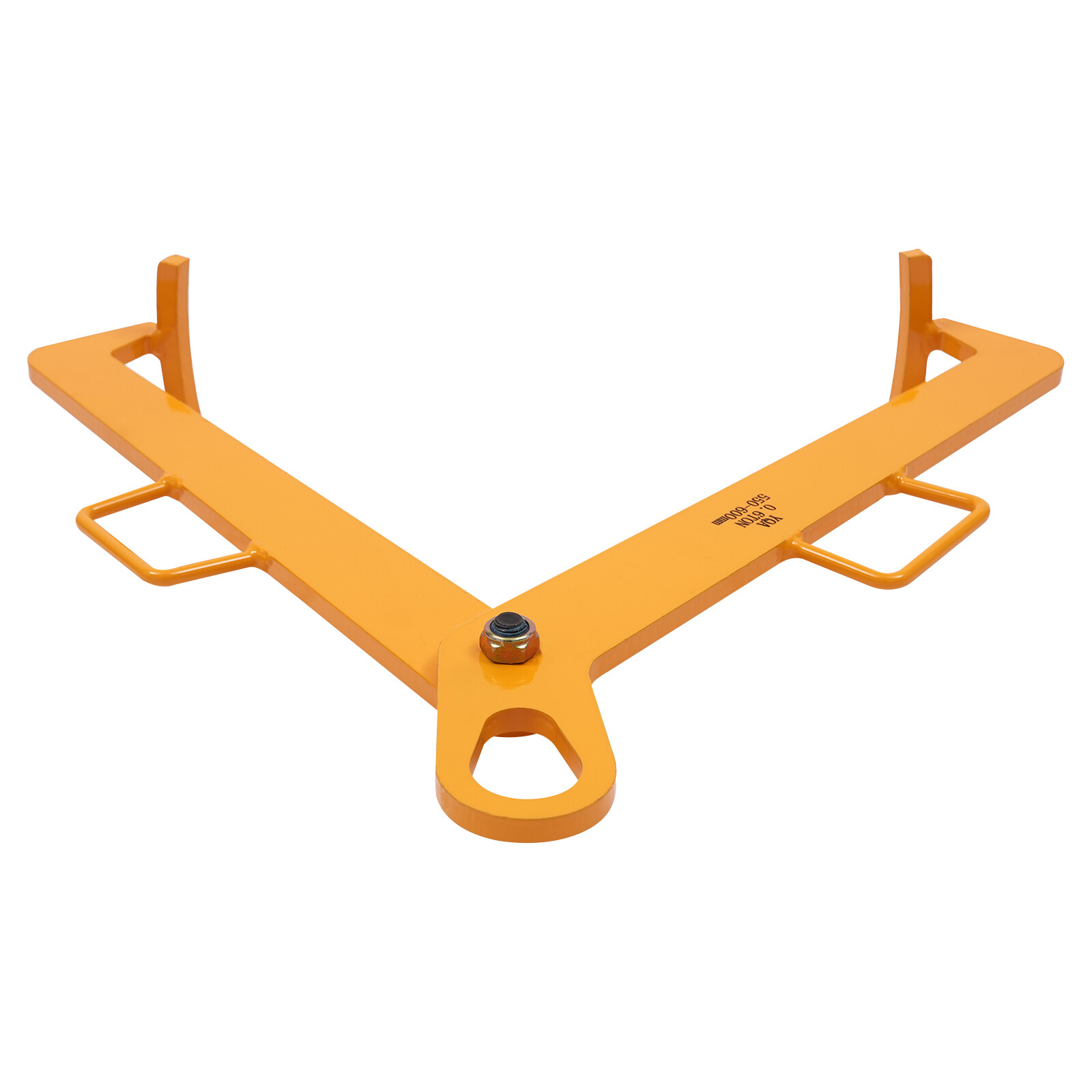 YQA Vertical Drum Lifting Plier Clamp 0.6T 1322Lbs For 55-60Cm Drums