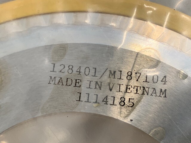 Class II Web Slitting Blade Cartridge w/5 Class II Shear Blade Dished D-2 128401