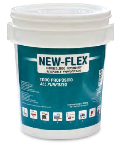 Dental New Flex All Purpose – Duplicating Hydrocolloid Material – Blue – 9 kg