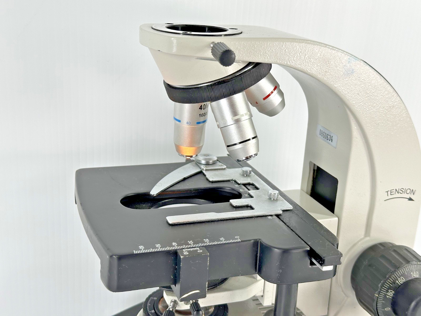 Unbranded Compound Laboratory Microscope 4x 10x 40x 100x Objectives