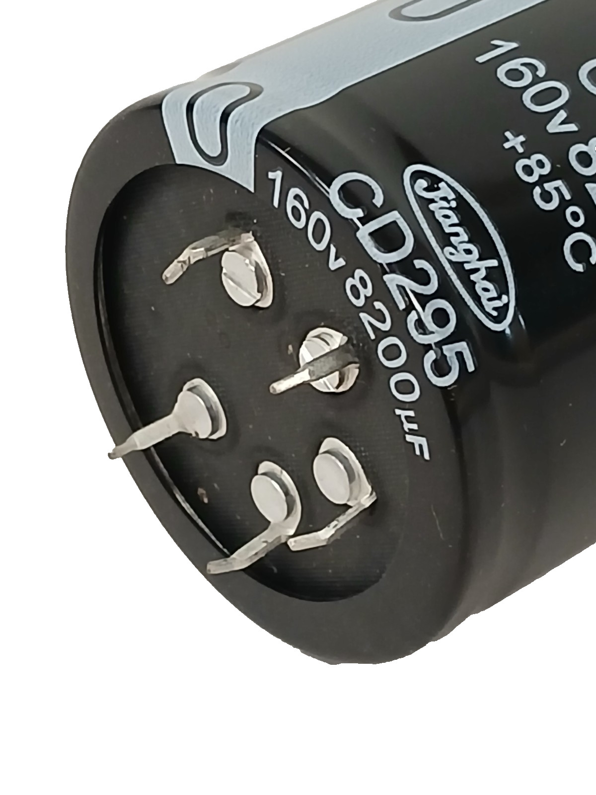 2 PACK Jianghai CD295 8200uF 160V Snap-In Electrolytic Capacitor ECS2CB822M 85°C