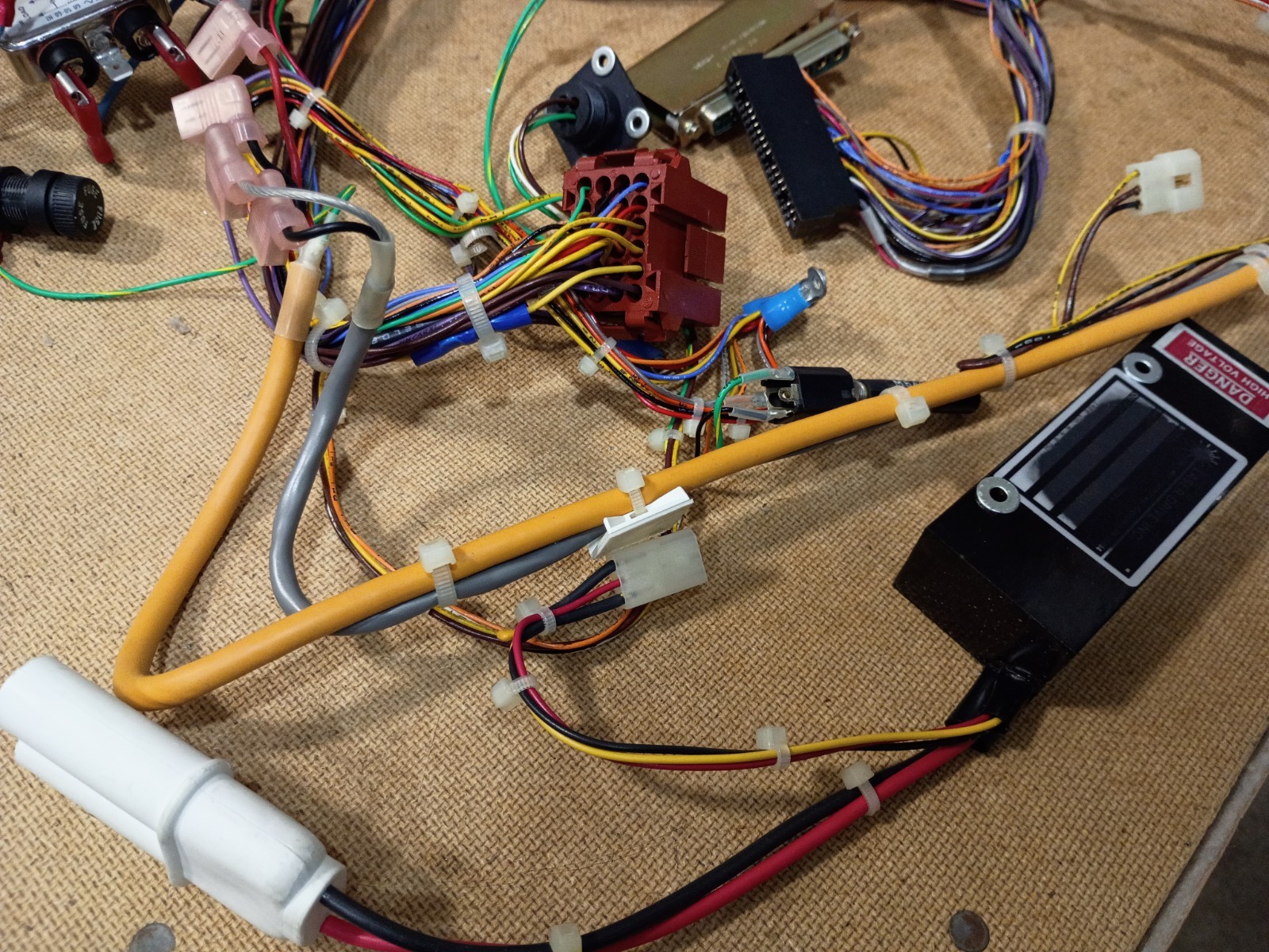 Wiring Harness Set Coherent Yag 7970 Laser Controller Cabinet Plus Other Smalls