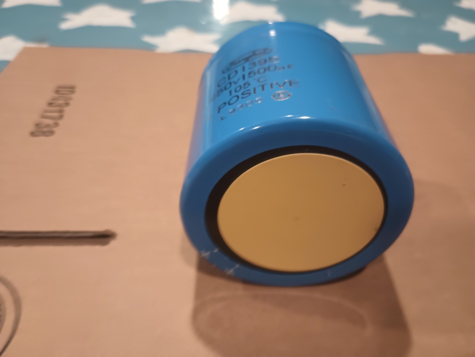Jianghai CD 139S 450v1500uf 105°C + positive L9300 Capacitor Good Condition